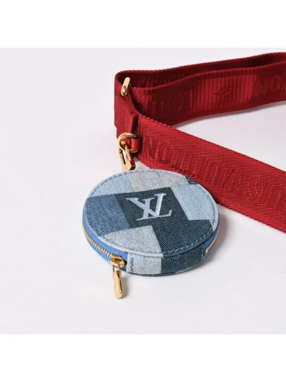 Louis Vuitton Multi Pochette Accessoires Pouch Denim Monogram